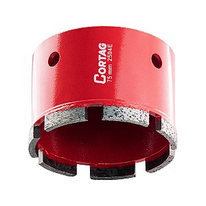 Serra Copo para Alvenaria Rosca M14 x 75mm Cortag 62993
