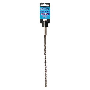 Broca para Concreto Sds Plus 6mm x 210mm Lotus 8730