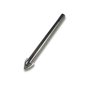Broca Tipo Flecha para Porcelanato e Vidro 10mm x 80mm Lotus 1807