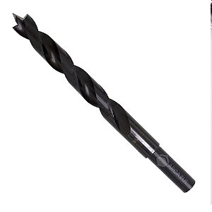 Broca 3 Pontas em Aço Cromo para Madeira 6mm x 90mm Irwin IW1854
