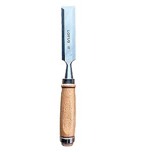 Formão Reto com Cabo de Madeira 7/8" 22mm Lotus 2346