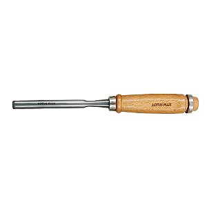 Formão Reto com Cabo de Madeira 3/8'' 10mm Lotus 3283