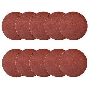 Kit com 10 Lixa Grão 40 380mm para Desempenadeira Elétrica MDE Menegotti