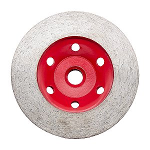 Rebolo Diamantado Liso Rosca M14 x 100mm x Grão 80 Cortag 62951