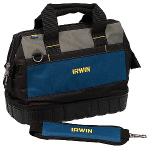 Bolsa Mala para Ferramentas com Base Emborrachada 16" 40cm 16 Bolsos Irwin 1868231
