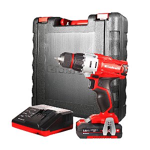 Parafusadeira/Furadeira à Bateria 18V 2Ah com Maleta Einhell TE-CD 18/2 Li