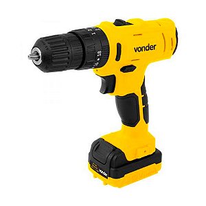 Parafusadeira Furadeira de Impacto 12V 1.3Ah Bivolt Maleta com Acessórios Vonder PFV120I