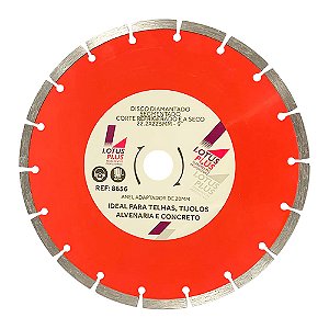 Disco Diamantado Segmentado para Concreto 9 Polegadas 225mm x 22.2mm Lotus 8656