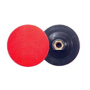 Suporte Disco de Polimento Brilho D’água com Velcro 100mm x M14 Cortag 62152