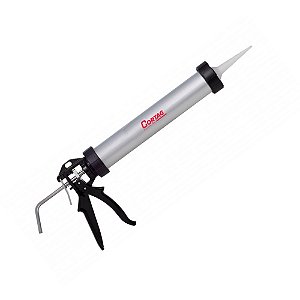 Aplicador de Silicone Reforçado em Alumínio Fechado 600ml 15" 38cm Cortag 61580