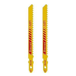 Lâmina de Serra Tico-Tico para Metal BU38 8D x 75mm Starrett 2 Peças