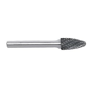 Lima Rotativa Arvore Arrendondada 10mm Haste 6mm Worker