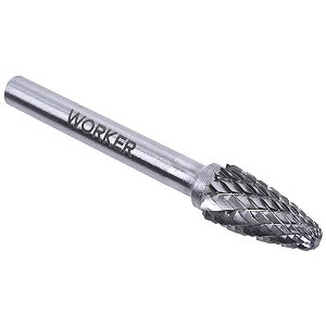 Lima Rotativa Arvore Arrendondada Quebra Cavaco 6mm Worker