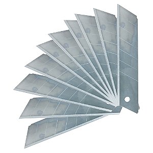 Lâminas para Estilete 25mm em Aço SK5 com 10 Unidades Lotus 6322
