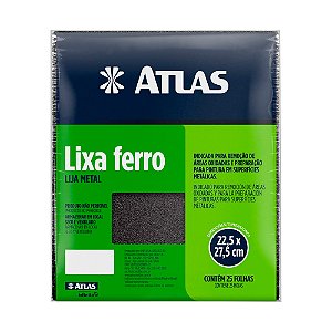 Lixa Ferro Grão 150 Atlas