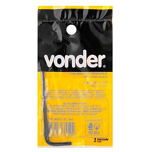 Chave Allen Hexagonal 3mm Vonder