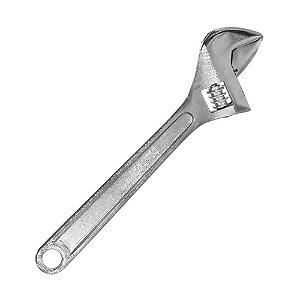 Chave Inglesa Ajustável Aço Temperado Cromado 12'' 30cm Lotus 5461