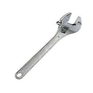 Chave Inglesa Ajustável Aço Temperado Cromado 10'' 25cm Lotus 5460