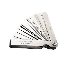 Calibrador Folga de Válvula 25 Lâminas 0,038 a 1mm Lotus 1888