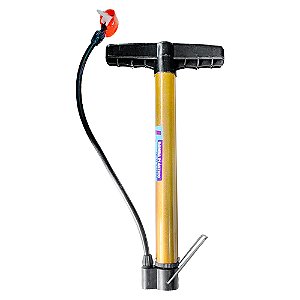 Bomba de Ar Manual Plástica para Pneu Bicicleta Bola 30cm Lotus 1801