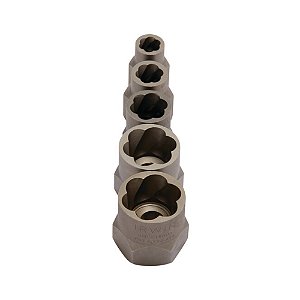 Jogo Extrator Saca Parafuso e Porca 5 Peças Bolt-Grip™ Irwin