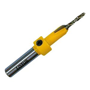 Fresa Cônica com Escareador 8mm Lotus 1451
