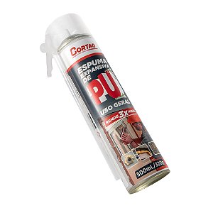 Espuma Expansiva de PU Uso Geral 500ml 320g Cortag