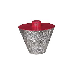 Fresa Diamantada Cônica Porcelanato M14 35mm a 75mm Cortag 60215