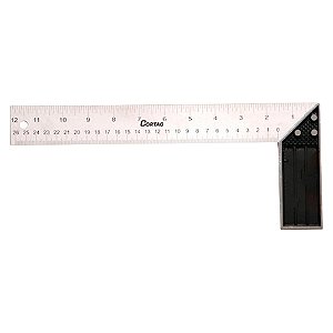 Esquadro de Alumínio Aço Inox 14'' 35cm Cortag 60168
