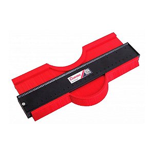 Gabarito Medidor de Contorno 10 Polegadas 250mm Cortag 60236
