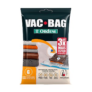 Saco à Vacuo de Armazenamento Grande 55cm x 90cm Vac Bag Ordene