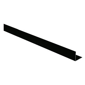 Cantoneira 3/4'' 19mm x 19mm em Alumínio Preta Libra
