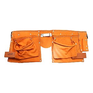 Cinturão para Ferramentas 11 Bolsos em Couro Lotus 3945