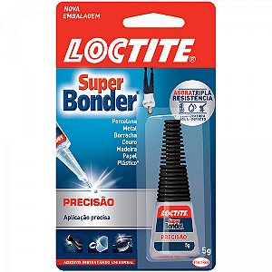 Adesivo Instantâneo Super Bonder Precisão 5g Loctite