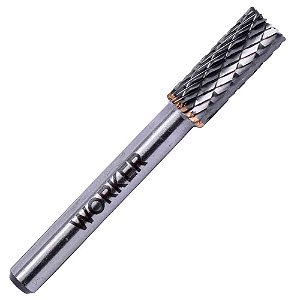 Lima Rotativa Cilíndrica com Corte no Topo Quebra Cavaco 8mm Worker