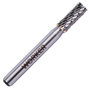Lima Rotativa Cilíndrica com Corte no Topo Quebra Cavaco 6mm Worker