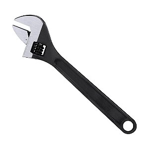 Chave Inglesa Ajustável Preta Aço Carbono Fosfotizado 8'' 20cm Lotus 8945