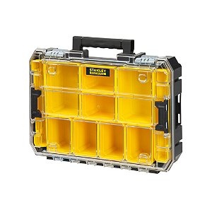 Maleta Organizadora de Ferramentas Tampa Acrílica Pro-Stack Empilhável 13'' Stanley FMST82967-1