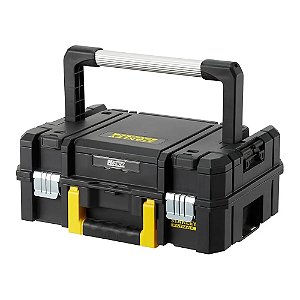 Caixa Organizadora de Ferramentas Tstak com Alça Longa de Metal 33cm x 18cm x 44cm Pro-Stack Stanley FMST1-71966