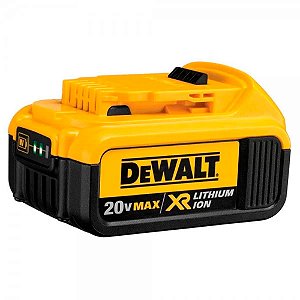 Bateria 20V Max* 4Ah Ion Lition com Indicador de Carga Dewalt DCB204-B3