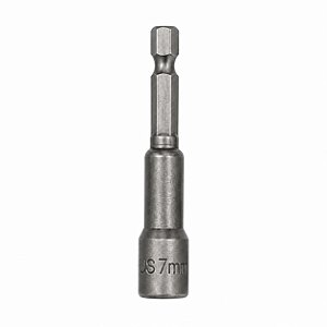 Soquete Sextavado Magnético Parafusadeira 7mm x 65mm Lotus 3889