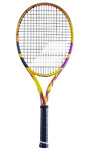 RAQUETE DE TENIS BABOLAT PURE AERO RAFA AMARELO/LARANJA/ROXO 300G L3