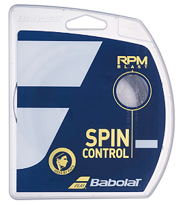 CORDA BABOLAT SPIN CONTROL RPM BLAST PRETO 16L 1.30MM SET INDIVIDUAL