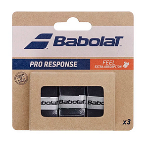 OVERGRIP BABOLAT PRO RESPONSE X3 PRETO