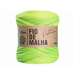 Fio de Malha Extra Premium da Fischer de 25mm com 140 metros cor Verde tropical nº 50