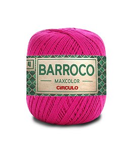Barbante Barroco Maxcolor Nº4 200g Círculo cor Pink 6133