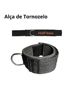ALÇA DE TORNOZELEIRA CROSS OVER COM VELCRO
