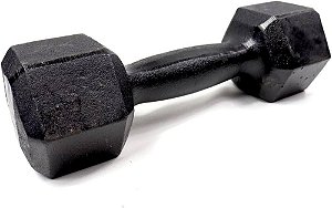 DUMBELLS SEXTAVADO PINTADO. 30KG PAR