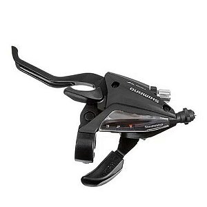 Alavanca cambio 3 vel altus ez fire st-ef500 c/mac. preta-Shimano