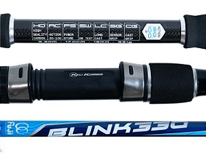 Vara de Pesca Fuji Blink 3,3m Carbono 330grm (60-100grm)